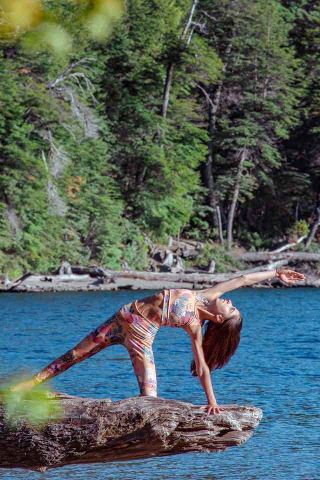 Legging Larga Ekam Lokah Samastah Sukhino Bhavantu