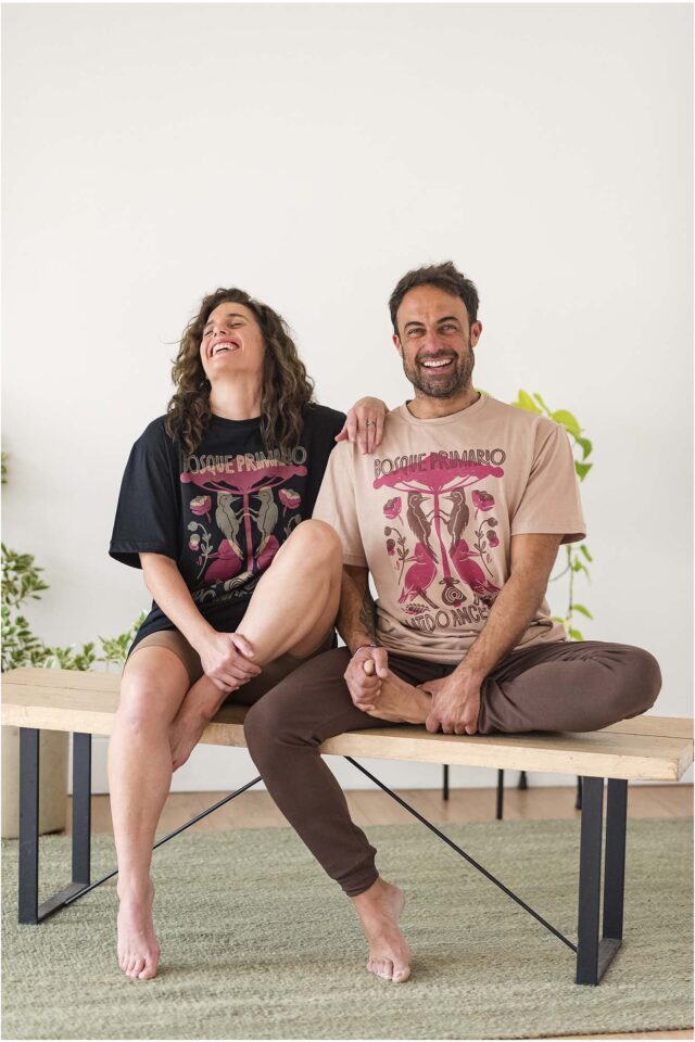 Remera Oversize No Gender Bosque Primario
