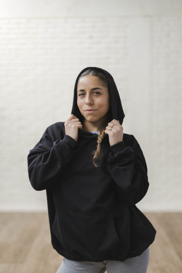 Buzo Oversize Oceano Profundo