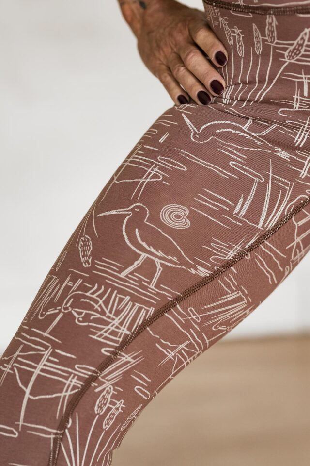 Legging 7/8 Soft Cotton luleå Humedal