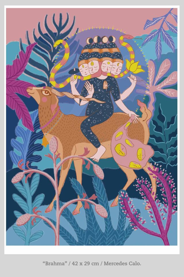 “BRAHMA” Print 42 x 29 cm