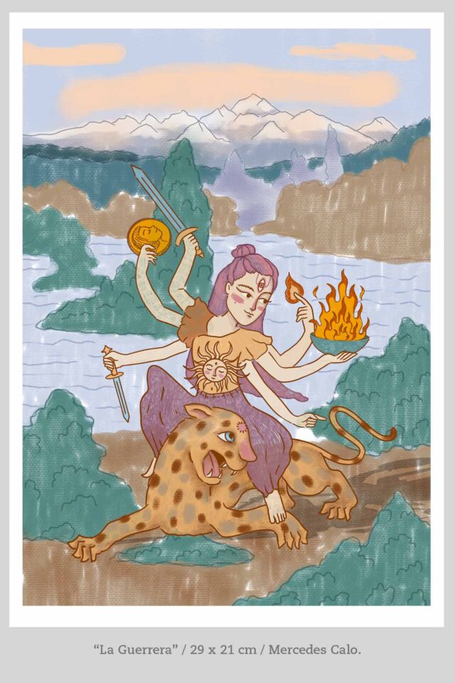 “La Guerrera” Print 29 x 21 cm