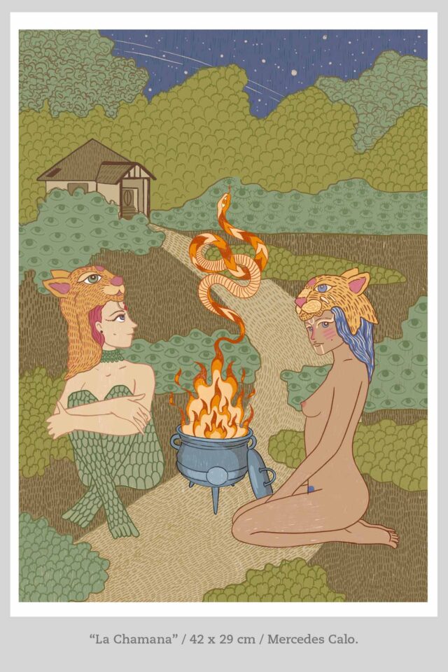 “La Chamana” Print 42 x 29 cm