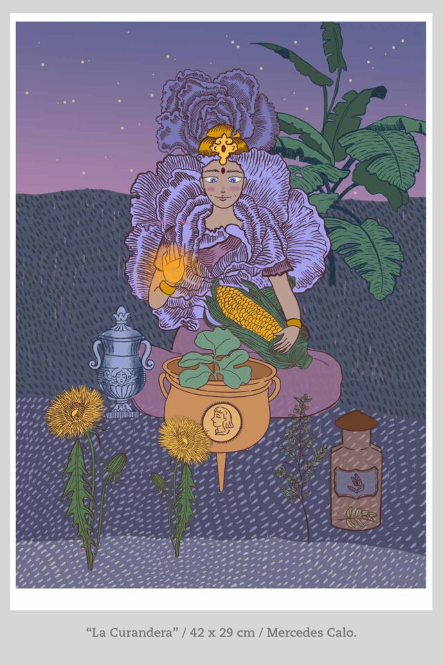 “La Curandera” Print 42 x 29 cm