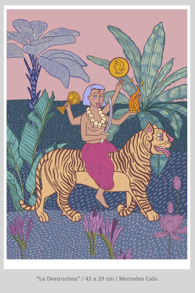 “La Destructora” Print 42 x 29 cm