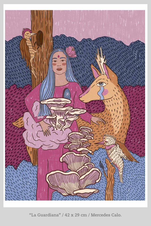 “La Guardiana” Print 42 x 29 cm