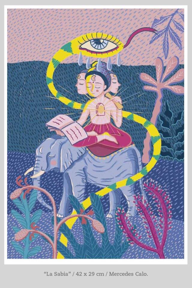 “La Sabia” Print 42 x 29 cm